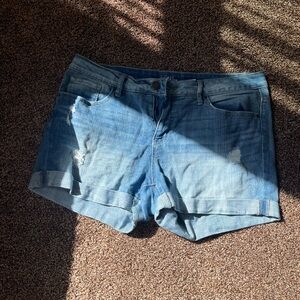 Time and Tru Light Blue Jean Shorts